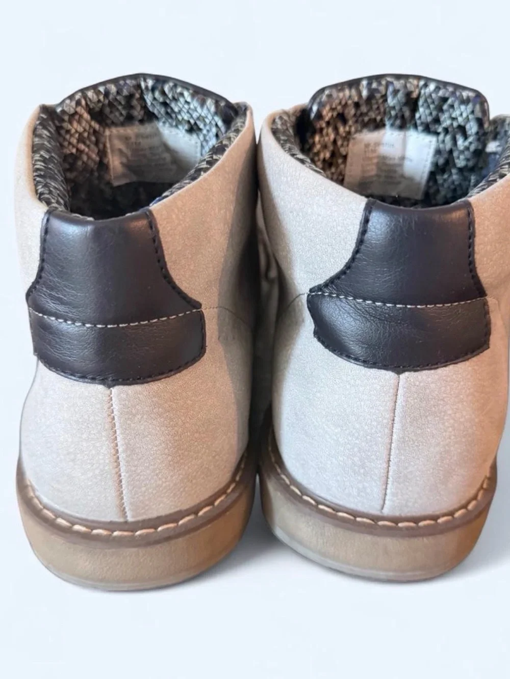 Steve Madden Light Gray Men's Chukka Boots